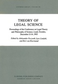 Cover: Theory of Legal Science - Kluwer Academic Publishers