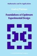 Cover: Foundations of Optimum Experimental Design - Kluwer Academic Publishers
