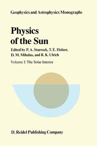 Enlarge image Cover: Physics of the Sun - Kluwer Academic Publishers