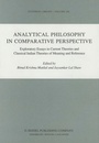 Cover: Analytical Philosophy in Comparative Perspective - Kluwer Academic Publishers