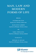 Cover: Man, Law and Modern Forms of Life - Springer