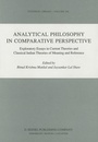 Cover: Analytical Philosophy in Comparative Perspective - Springer