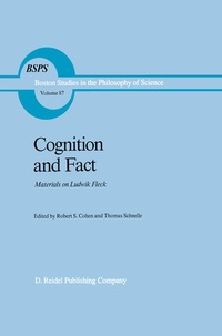 Enlarge image Cover: Cognition and Fact - Kluwer Academic Publishers