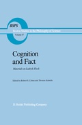 Cover: Cognition and Fact - Springer