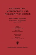 Cover: Epistemology, Methodology, and Philosophy of Science - Kluwer Academic Publishers
