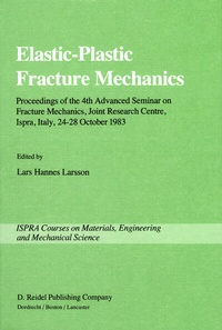 Enlarge image Cover: Elastic-Plastic Fracture Mechanics - Kluwer Academic Publishers