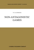 Cover: Non-Antagonistic Games - Springer