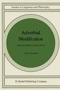 Cover: Adverbial Modification - Kluwer Academic Publishers