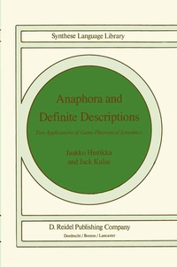 Enlarge image Cover: Anaphora and Definite Descriptions - Kluwer Academic Publishers