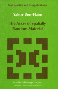 Abbildung von: The Assay of Spatially Random Material - Springer