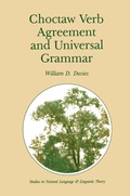 Cover: Choctaw Verb Agreement and Universal Grammar - Springer