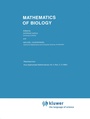 Cover: Mathematics of Biology - Kluwer Academic Publishers