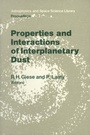Cover: Properties and Interactions of Interplanetary Dust - Kluwer Academic Publishers