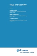 Cover: Rings and Geometry - Kluwer Academic Publishers