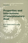 Cover: Properties and Interactions of Interplanetary Dust - Springer
