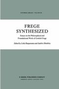Cover: Frege Synthesized - Kluwer Academic Publishers