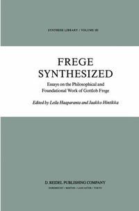 Enlarge image Cover: Frege Synthesized - Kluwer Academic Publishers