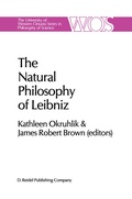 Cover: The Natural Philosophy of Leibniz - Springer