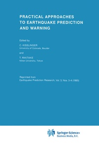 Enlarge image Cover: Practical Approaches to Earthquake Prediction and Warning - Springer