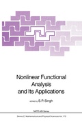 Cover: Nonlinear Functional Analysis and Its Applications - Springer