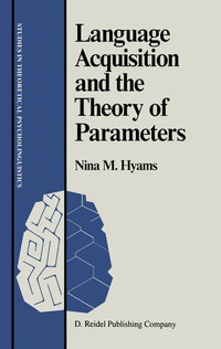Abbildung von: Language Acquisition and the Theory of Parameters - Kluwer Academic Publishers
