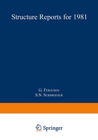 Enlarge image Cover: Structure Reports for 1981 - Kluwer Academic Publishers