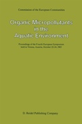 Cover: Organic Micropollutants in the Aquatic Environment - Springer