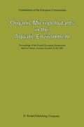 Cover: Organic Micropollutants in the Aquatic Environment - Springer