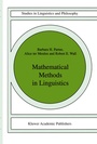 Cover: Mathematical Methods in Linguistics - Kluwer Academic Publishers