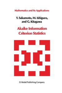Enlarge image Cover: Akaike Information Criterion Statistics - Kluwer Academic Publishers
