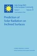 Cover: Prediction of Solar Radiation on Inclined Surfaces - Kluwer Academic Publishers