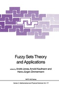 Cover: Fuzzy Sets Theory and Applications - Springer