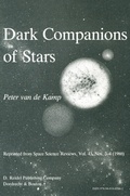 Cover: Dark Companions of Stars - Springer