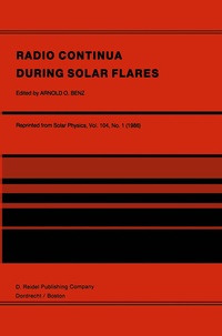 Abbildung von: Radio Continua During Solar Flares - Springer