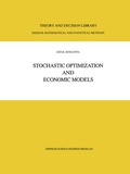 Cover: Stochastic Optimization and Economic Models - Springer