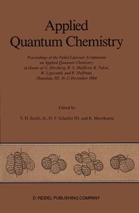 Enlarge image Cover: Applied Quantum Chemistry - Kluwer Academic Publishers