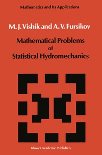 Enlarge image Cover: Mathematical Problems of Statistical Hydromechanics - Kluwer Academic Publishers