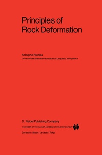 Enlarge image Cover: Principles of Rock Deformation - Kluwer Academic Publishers