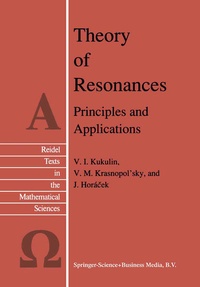 Enlarge image Cover: Theory of Resonances - Kluwer Academic Publishers