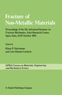 Cover: Fracture of Non-Metallic Materials - Kluwer Academic Publishers
