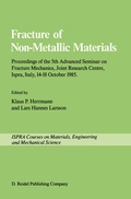 Cover: Fracture of Non-Metallic Materials - Springer