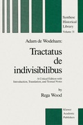 Cover: Adam de Wodeham: Tractatus de Indivisibilibus - Springer