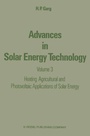 Cover: Advances in Solar Energy Technology - Springer