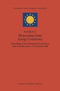 Cover: Seventh E.C. Photovoltaic Solar Energy Conference - Kluwer Academic Publishers