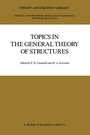 Cover: Topics in the General Theory of Structures - Springer