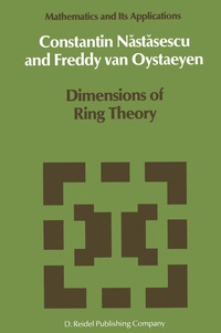 Abbildung von: Dimensions of Ring Theory - Kluwer Academic Publishers