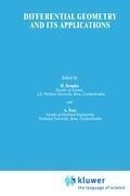 Bild: Differential Geometry and its Applications - Kluwer Academic Publishers