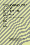 Cover: Morphology of Crystals - Kluwer Academic Publishers