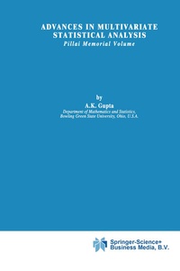 Enlarge image Cover: Advances in Multivariate Statistical Analysis - Springer
