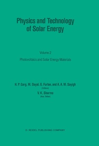 Enlarge image Cover: Physics and Technology of Solar Energy - Kluwer Academic Publishers